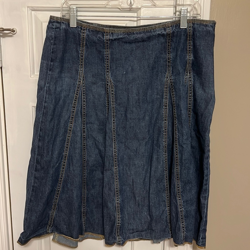 Gap denim skirt size 12
